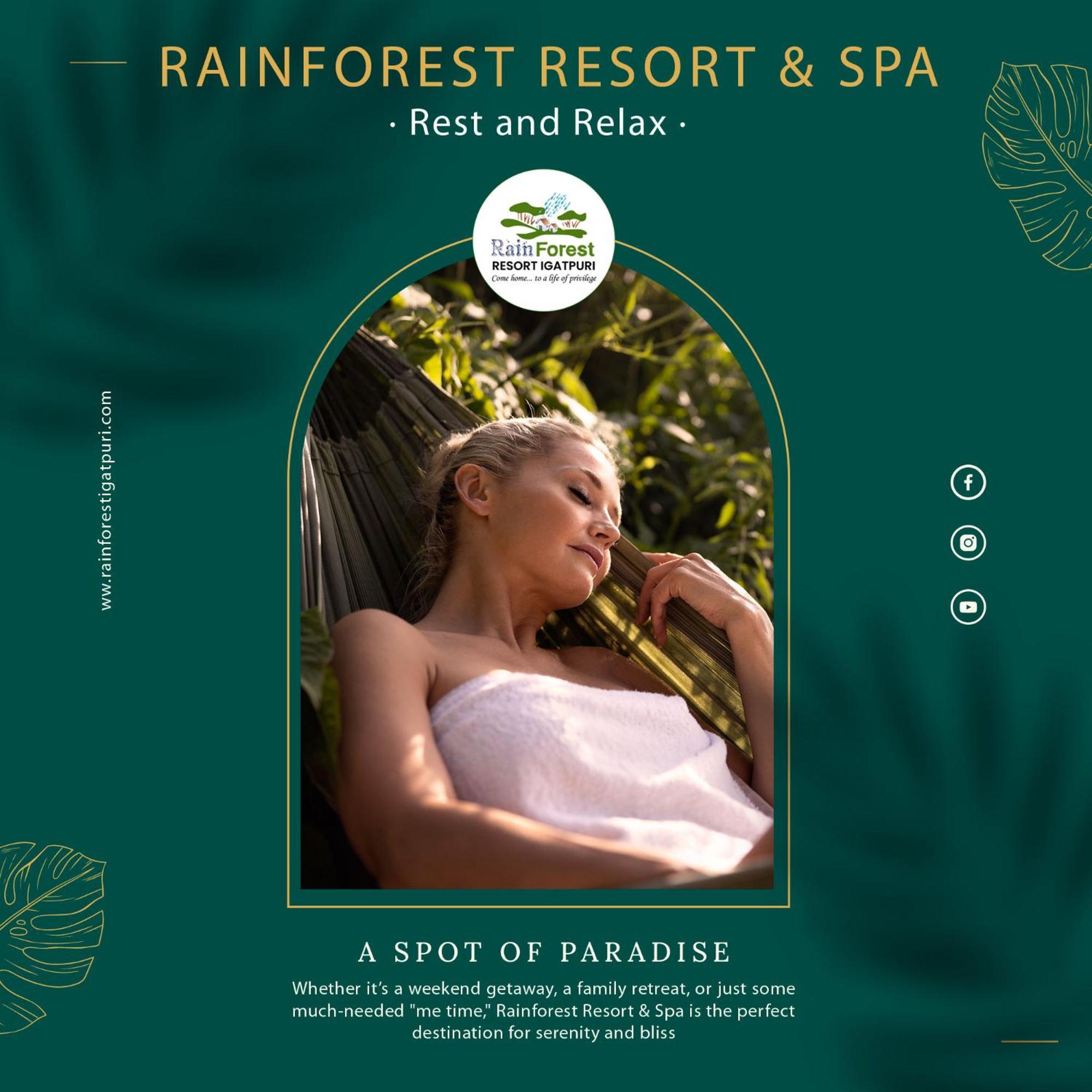 Rainforest Resort And Spa, Igatpuri -Nature'S Luxury Awaits Bagian luar foto
